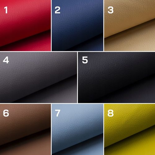 ZESTAW 4X PODKŁADKA STÓŁ TALERZ CZARNA SKÓRA 45x30 na Arena.pl