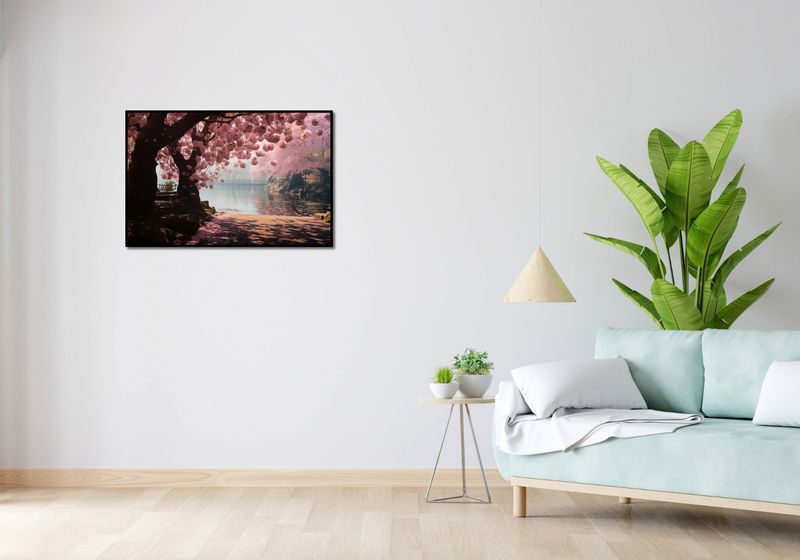 Plakat 86,4x56,8cm Spokój Sakury zdjęcie 4