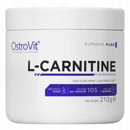 OSTROVIT L-CARNITINE 210 G NATURALNA zdjęcie 1