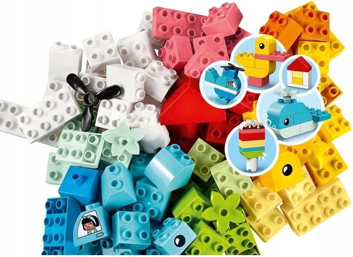 LEGO DUPLO 10909 Pudełko uzupełniające 80 klocków od 1,5 roku zdjęcie 3