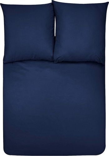 Poszewki 155x200cm i dwie 80x80cm mikrofaza granat na Arena.pl