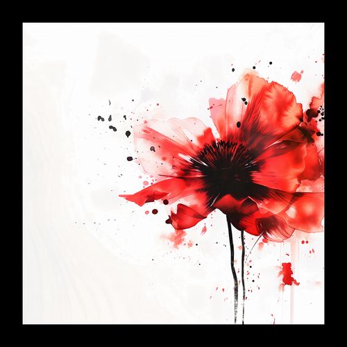 Plakat 20x20cm Płynna Akwarela na Arena.pl