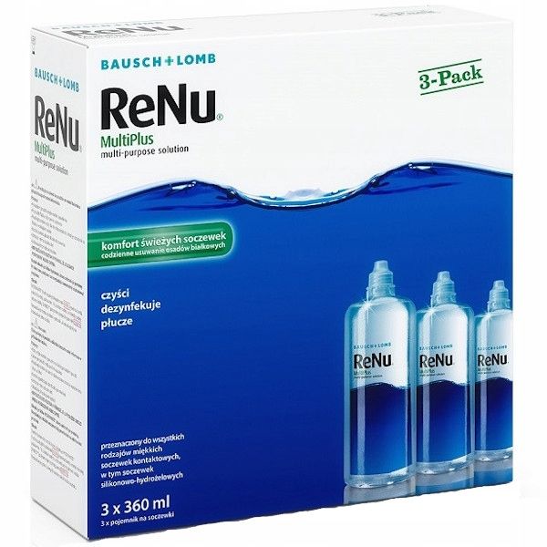 Płyn Renu Multiplus 3x360 ml zestaw zdjęcie 3