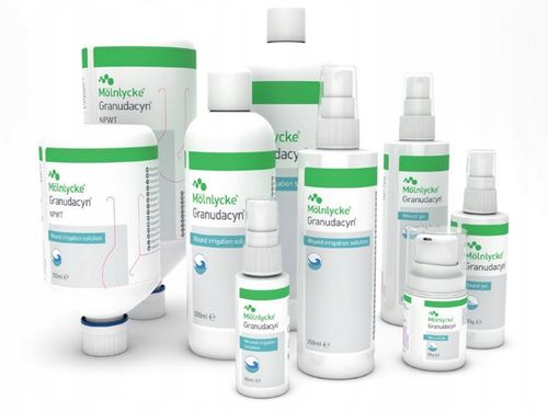 Mölnlycke - Granudacyn - roztwór do płukania ran 500 ml na Arena.pl