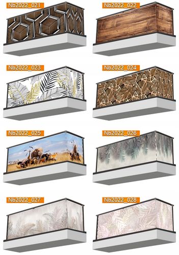 OSŁONA BALKONOWA MATA NA BALKON TARAS PŁOT AFRYKA liście palmy TANIO na Arena.pl