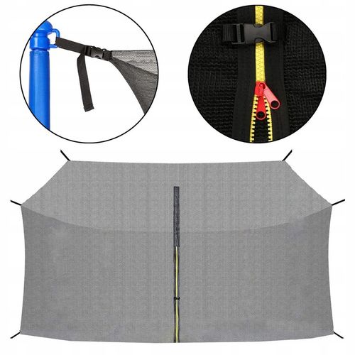 SIATKA DO TRAMPOLINY WEWNĘTRZNA MOCNA OCHRONNA na 8 SŁUPKÓW 304-312 cm 10FT na Arena.pl