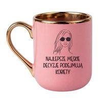 Elegant Różowo-Złoty 330 ml