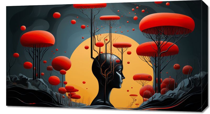 Obraz 90x50cm Myślokształty zdjęcie 1