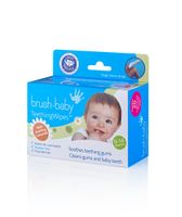 BRUSH-BABY Teething Wipes Chusteczki do dziąseł i zębów (0-16 mc) 20 sztuk