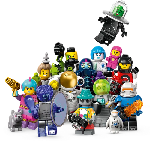 71046 - lego minifigures - robot-lokaj col26-9 / kosmos seria 26 na Arena.pl