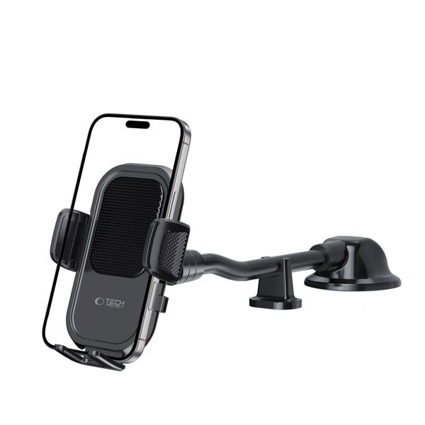 TECH-PROTECT V8 UNIVERSAL LONG ARM DASHBOARD & WINDSHIELD CAR MOUNT BLACK zdjęcie 3
