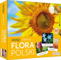 Gra planszowa Flora Polski Adamigo Memory Adamigo