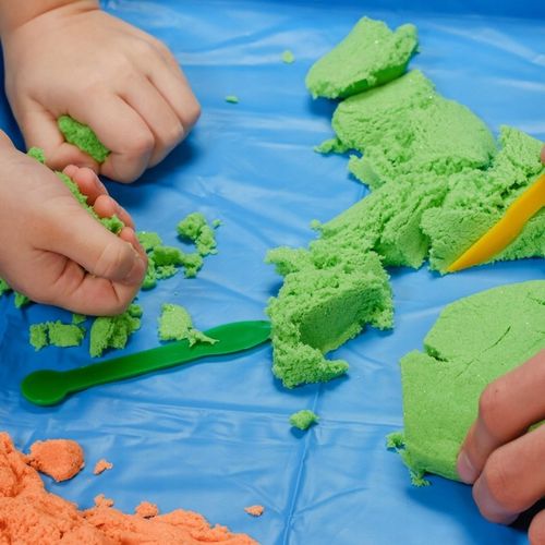 Piasek Kinetyczny 3kg Zestaw Dla Dziecka Basen Foremki Foremki Na Prezent na Arena.pl