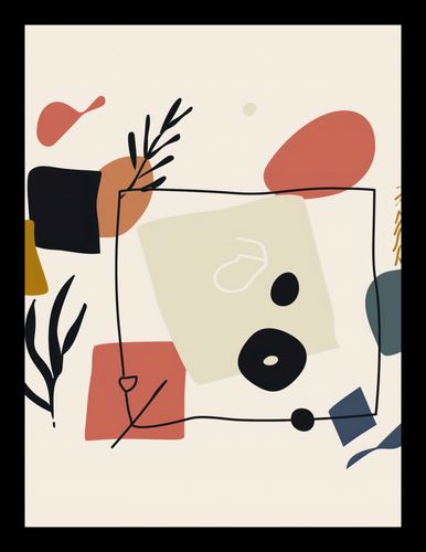 Plakat 30x40cm Abstrakcyjny Dialog na Arena.pl