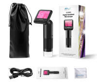 Mikroskop Cyfrowy Mobilny 800x + LCD 2'' Filmy Zdjęcia HD 720p APEXEL MS008