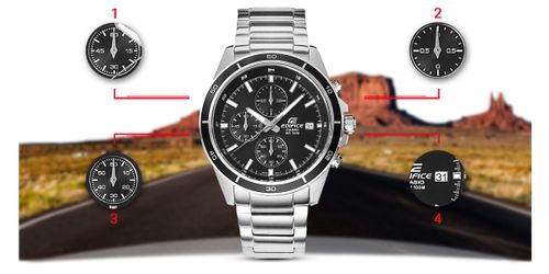 Zegarek Męski CASIO EDIFICE EFR-526D-1AVUEF 10 BAR na Arena.pl
