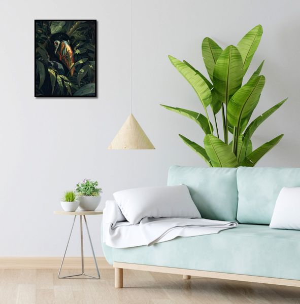 Plakat 40x50cm Skryty Tukan zdjęcie 4