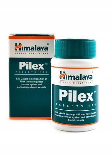 Himalaya Pilex Wsparcie Układu Żylnego Regulacja Ciśnienia 100 Tabletek na Arena.pl
