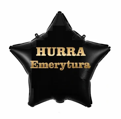 ZESTAW dekoracji z okazji przejścia na EMERYTURĘ na Arena.pl