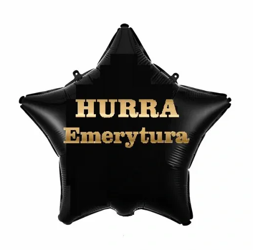 ZESTAW dekoracji z okazji przejścia na EMERYTURĘ zdjęcie 4