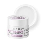 Claresa żel budujący Soft&Easy gel milky white 12g