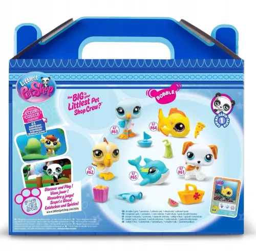 Nowe Littlest Pet Shop zestaw 5 oryginalnych figurek Hasbro na Arena.pl