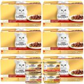 karma mokra dla kota gourmet gold beef 24x 85g wołowina łosoś indyk kurczak