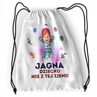 Plecak Sportowy Szkolny Dla Jagny Córki Dziecka Z Nadrukiem Ze Zdjęciem
