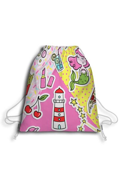 Hipsterki Worek - Plecak Full Print MIX zdjęcie 1