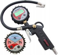 Pistolet do pompowania kół cyfrowy manometr 14 BAR