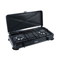 Kuchenka gazowa PROMIS KG200 CZARNY  BEZ REDUKTORA