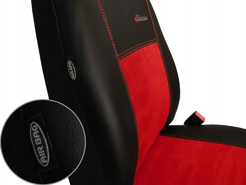 VW GOLF 1 2 3 4 5 6 POLO 2 3 4 pokrowce ALKANTARA zdjęcie 2