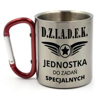 KUBEK Z KARABIŃCZYKIEM DZIADEK JEDNOSTKA DO ZADAŃ SPECJALNYCH, 300ML