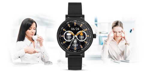 zegarek damski rubicon smartwatch rnbe64-3 black na Arena.pl
