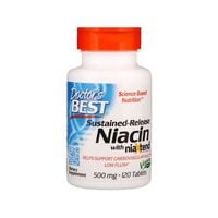 DOCTOR'S BEST Witamina B3 NiaXtend - Niacyna 500 mg  (120 tabl.)