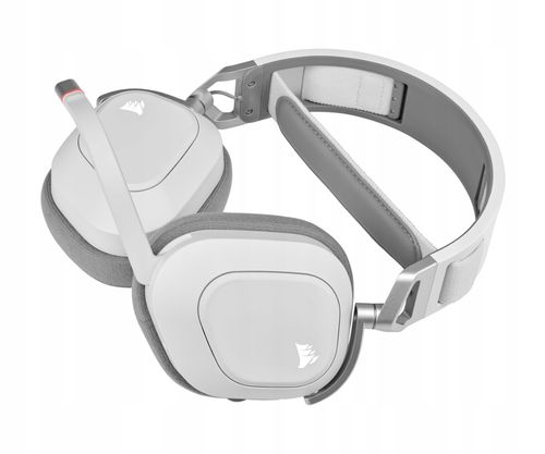 Słuchawki Corsair HS80 RGB Wireless Gaming Białe na Arena.pl