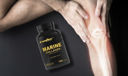 IRONFLEX KOLAGEN MORSKI RYBI 120kaps COLLAGEN MARINE KWAS HIALURONOWY WIT C na Arena.pl