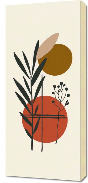 Obraz 40x90cm Kontrast w Botanice zdjęcie 1