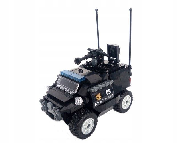 Klocki Sluban Konstruktor - Policja 469el. zdjęcie 4