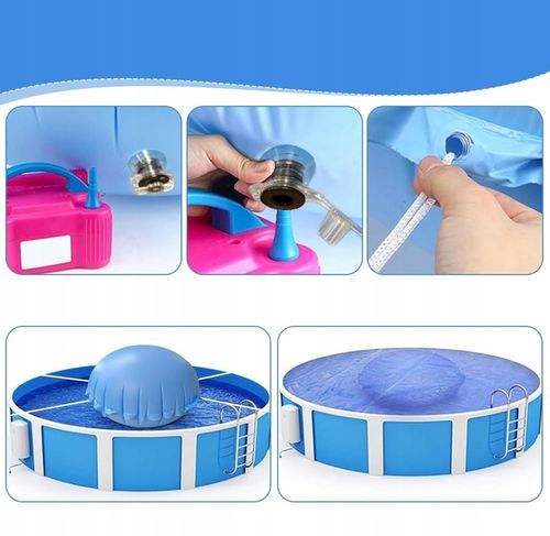 PODUSZKA POWIETRZNA BASENU DO PRZYKRYCIA MATĄ OSŁONA POKROWIEC ZIMA na Arena.pl