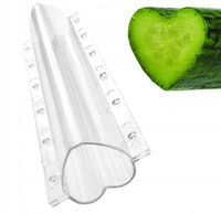 FORMA do OGÓRKÓW CUKINII WARZYW KSZTAŁTKA Serce