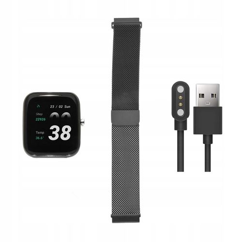 Czarny SMARTWATCH Zegarek Vector SMART na Arena.pl