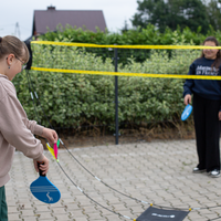 Przenośna Siatka Do Badmintona Siatkówki Tenisa 3X1,5M Składana