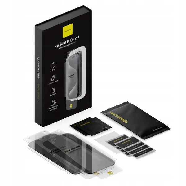 Spacecase Quickfit Privacy Glass Iphone 16 Pro / 17 / 17 Pro zdjęcie 13