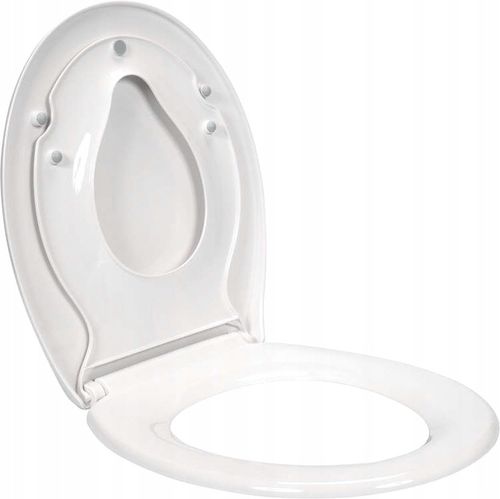 DESKA WC 2w1 WOLNOOPADAJĄCA SEDESOWA + NAKŁADKA na Arena.pl