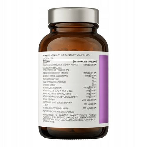 OstroVit Pharma METYLOWANA WITAMINA B-Complex 30 kaps na Arena.pl