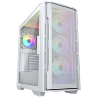 COUGAR Obudowa Uniface RGB White, Midi Tower