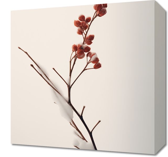 Obraz 40x40cm Subtelna Siła Zimy zdjęcie 1