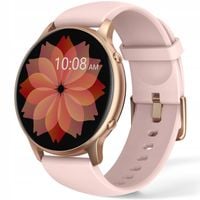 SMARTWATCH DAMSKI RÓŻOWE ZŁOTO EKRANEM DOTYKOWYM 1,28" WODOODPORNY TUYOMA
