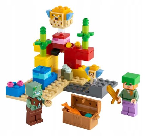 21164 - LEGO Minecraft - Rafa koralowa na Arena.pl